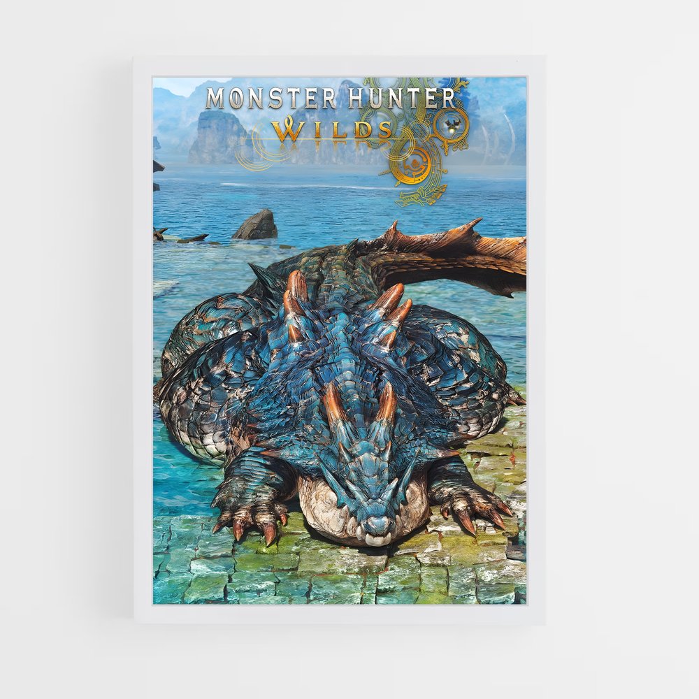 Poster Chasseurs de Monstres 3 – affiche Monster Hunter (vue 3)